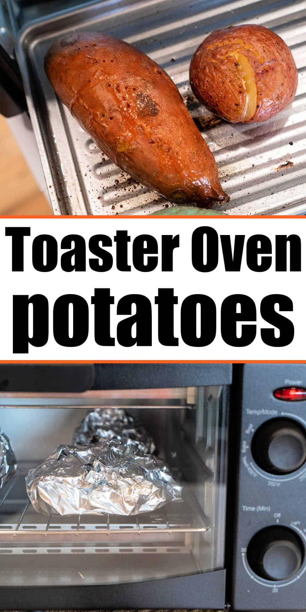 Baking Potatoes in a Toaster Oven - Toaster Oven Baked Potatoes