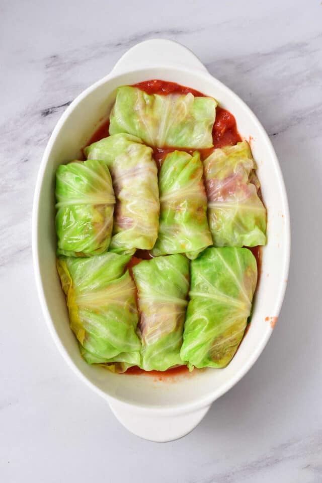 Pigs in the Blanket with Cabbage in Oven, Crockpot, Instant Pot