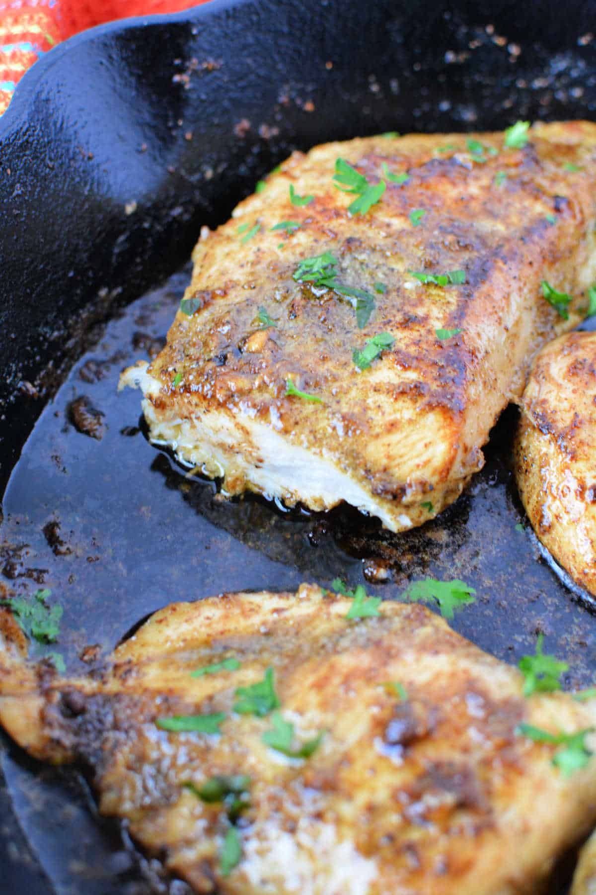 Cast Iron Skillet Chicken Breast Chicken Breast in Cast Iron Pan