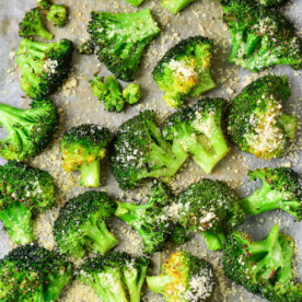 Frozen Broccoli in the Oven