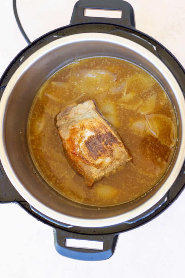 Pork Roast Instant Pot Pressure Cooker Ninja Foodi Pork Roast