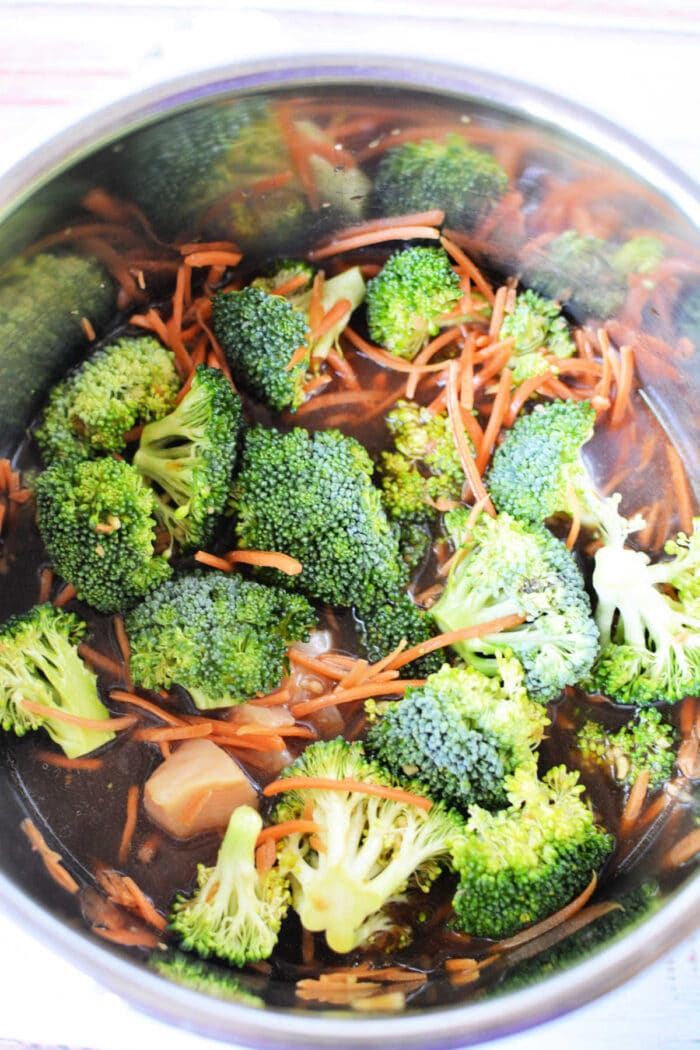 Instant Pot Teriyaki Chicken and Broccoli