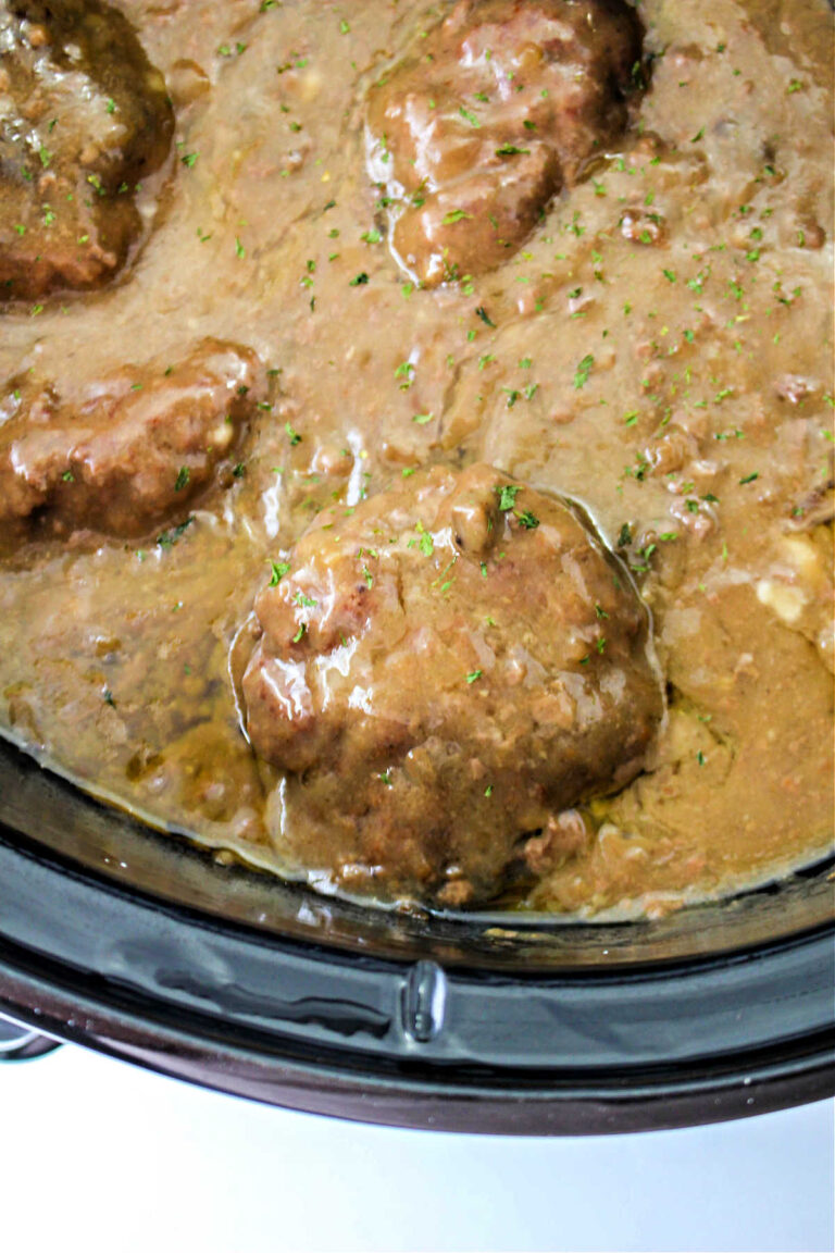 Chopped Steak Recipe in Slow Cooker, Stove, Oven, Air Fryer