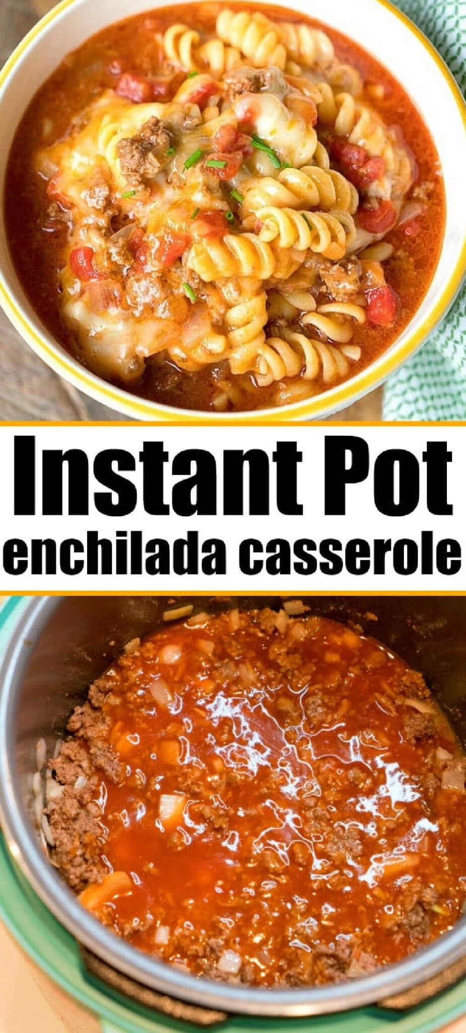 Instant Pot Enchilada Casserole Ninja Foodi Recipe