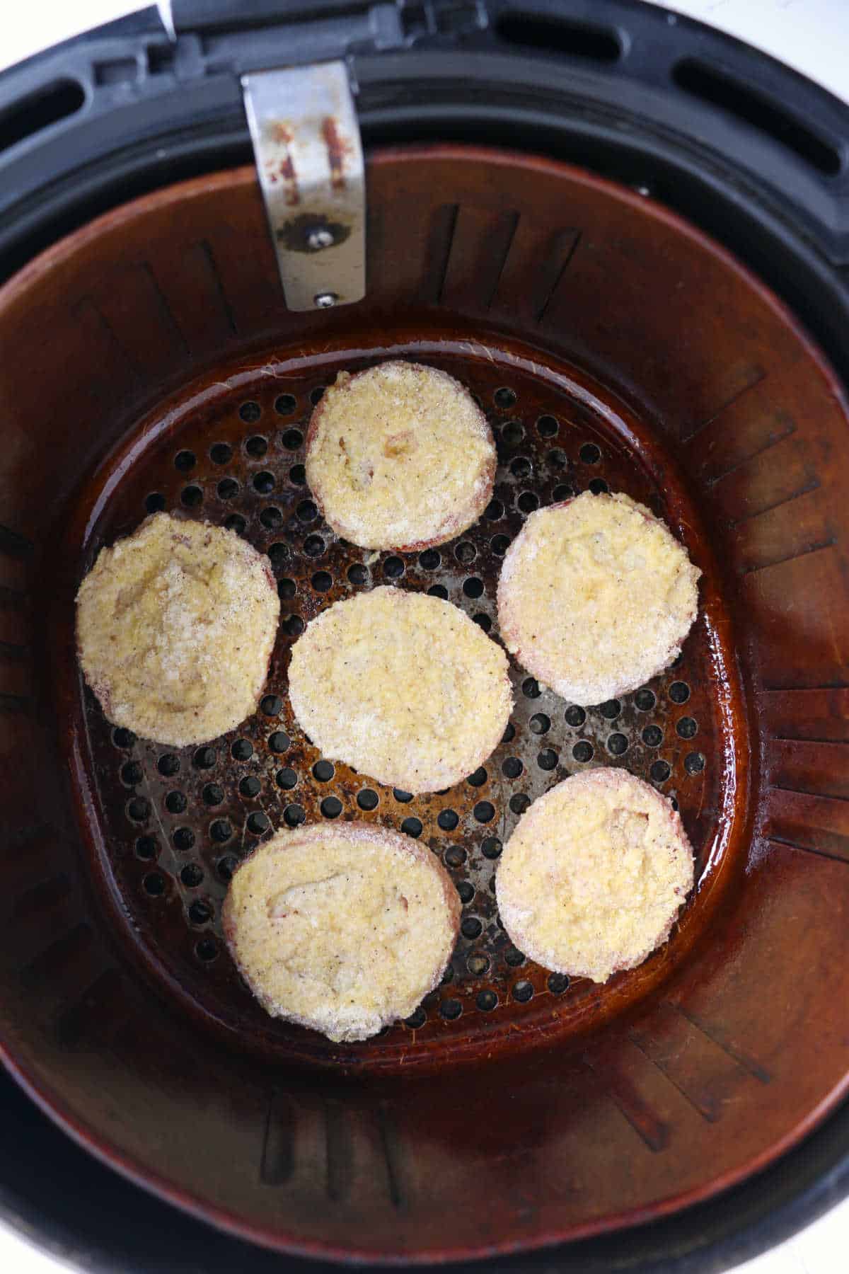 Fried Red Tomatoes in Air Fryer or Oil How to Fry Tomatoes