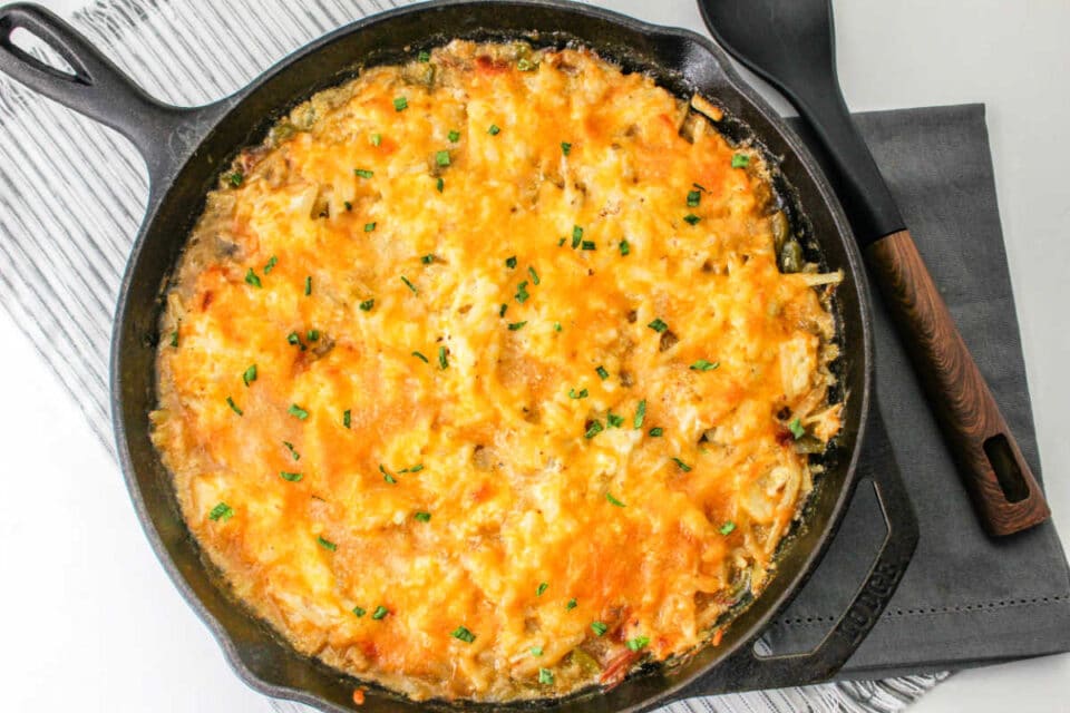 Copycat Cracker Barrel Hash Brown Casserole without Soup