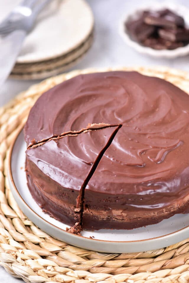 Chocolate Coffee Cake with Ganache Chocolate Cake with Coffee
