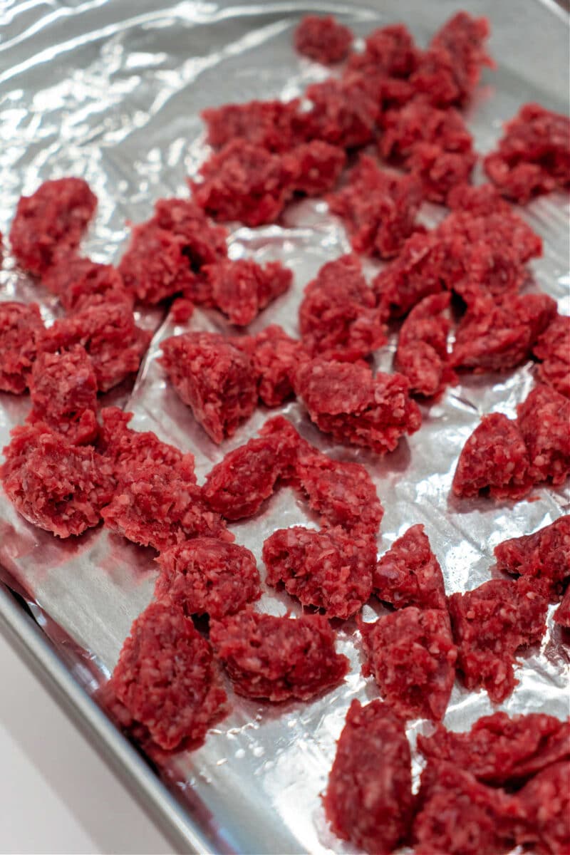 How To Cook Ground Beef In Oven - Sheet Pan Ground Beef