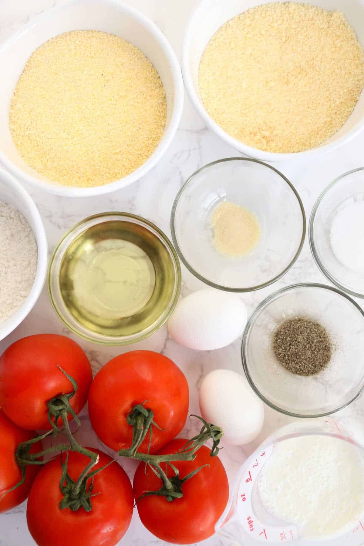 Fried Red Tomatoes in Air Fryer or Oil How to Fry Tomatoes