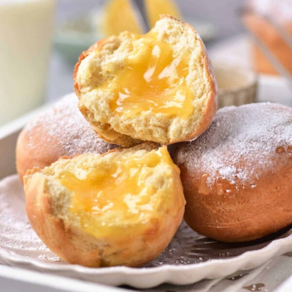 Lemon Filled Donuts