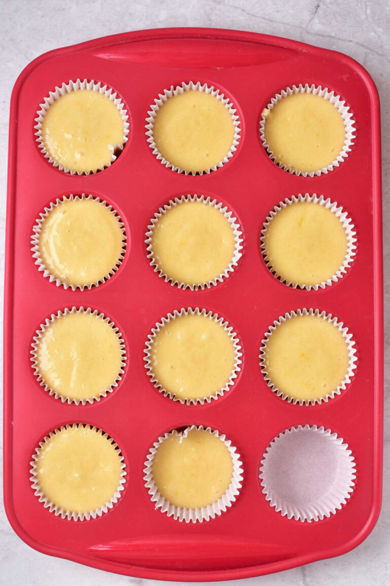 Lemon Muffin Recipe with Curd Regular or Mini Lemon Muffins