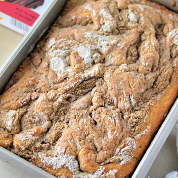 Quick Coffee Cake with Cake Mix