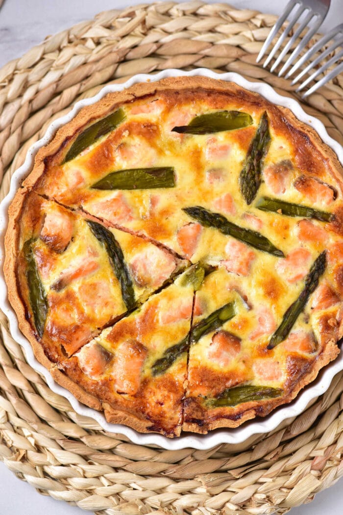 Salmon Quiche Recipe