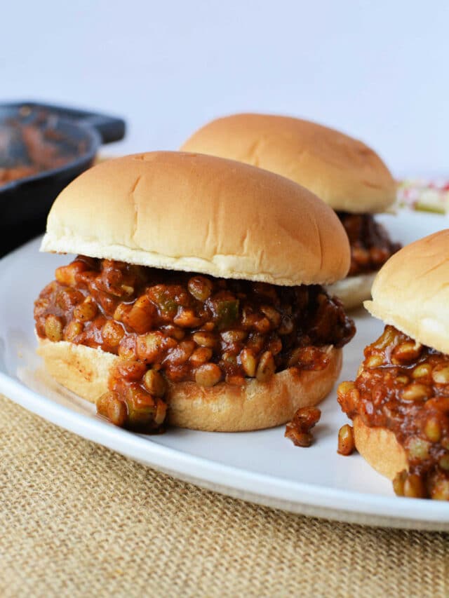 Homemade Easy 4 Ingredient Slow Cooker Sloppy Joes - Crockpot