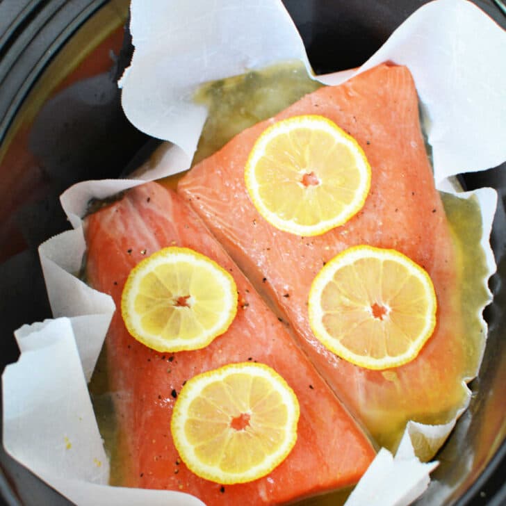 Crockpot Salmon Slow Cooker Salmon Teriyaki or with Lemon