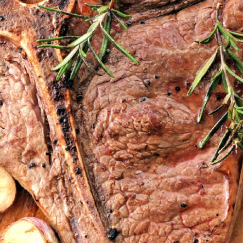 How to Cook T Bone Steak in Oven Broiled TBone Steak Recipe