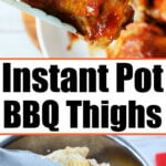 bbq thighs instant pot