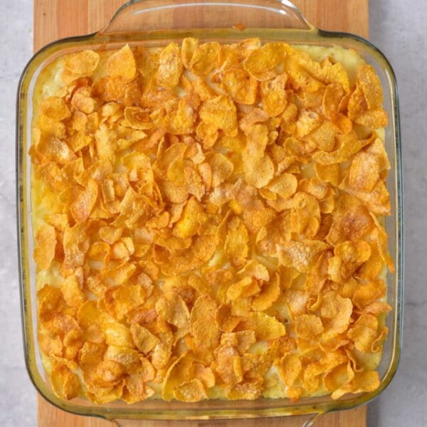 Hashbrown Casserole with Cornflakes