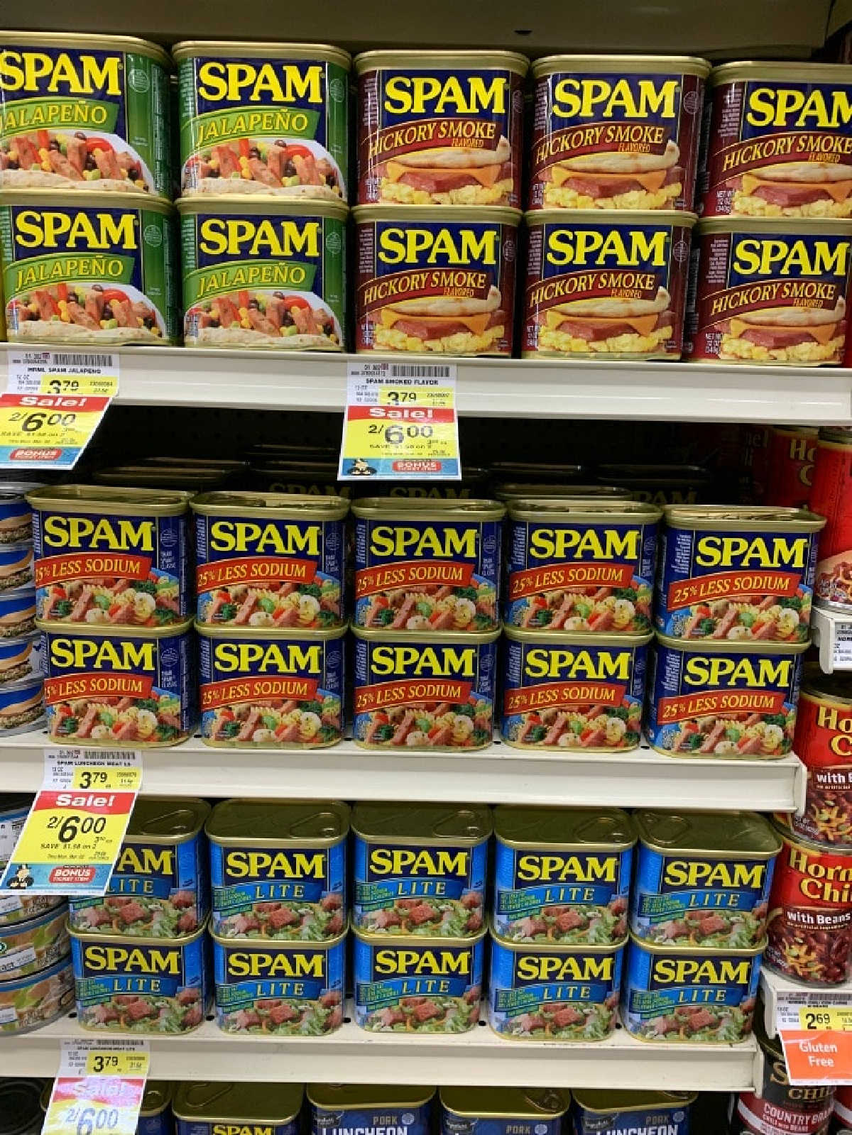 Fried Spam In A Pan or Deep Fried 