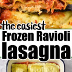 lasagna with frozen ravioli