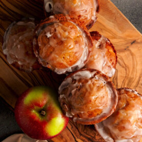 Baked Apple Fritters with Bisquick