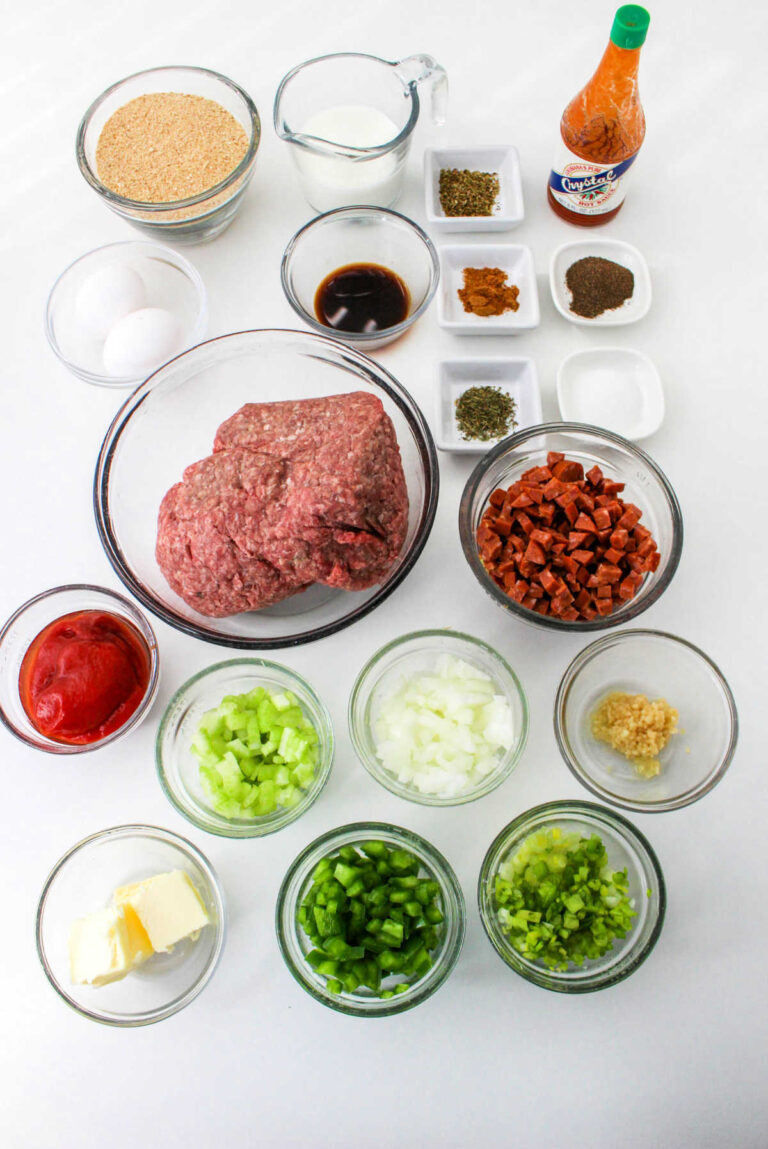 Spicy Meatloaf Recipe Cajun Meatloaf with Ground Beef & Glaze