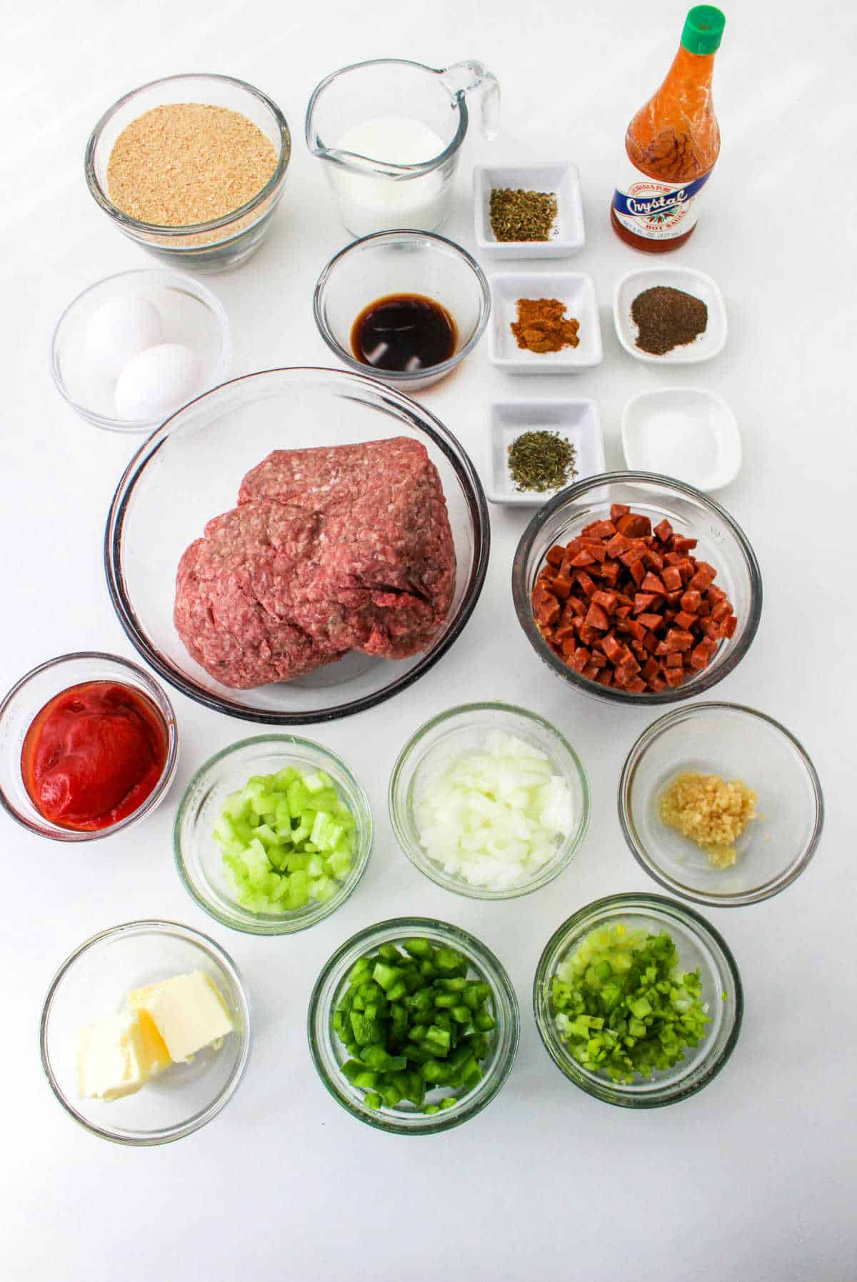 Spicy Meatloaf Recipe Cajun Meatloaf with Ground Beef & Glaze