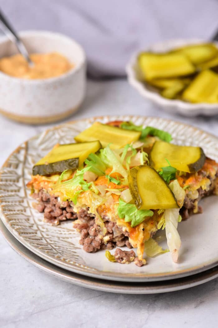 Cheeseburger Casserole