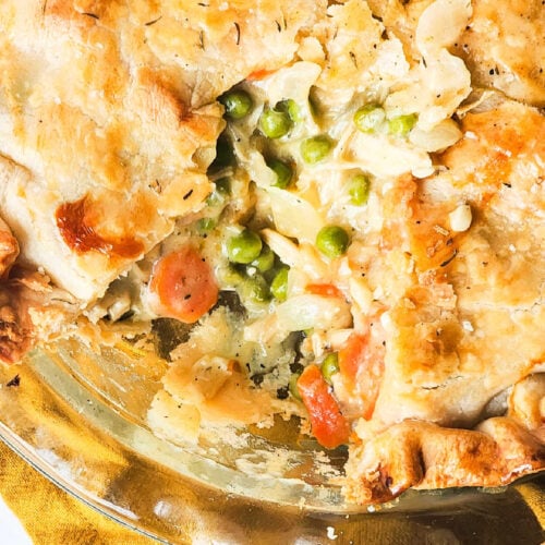 4 Ingredient Chicken Pot Pie Recipe with Cream of Chicken Soup