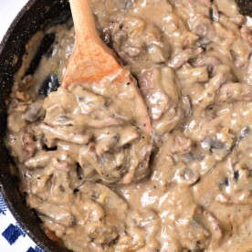 Dairy Free Beef Stroganoff