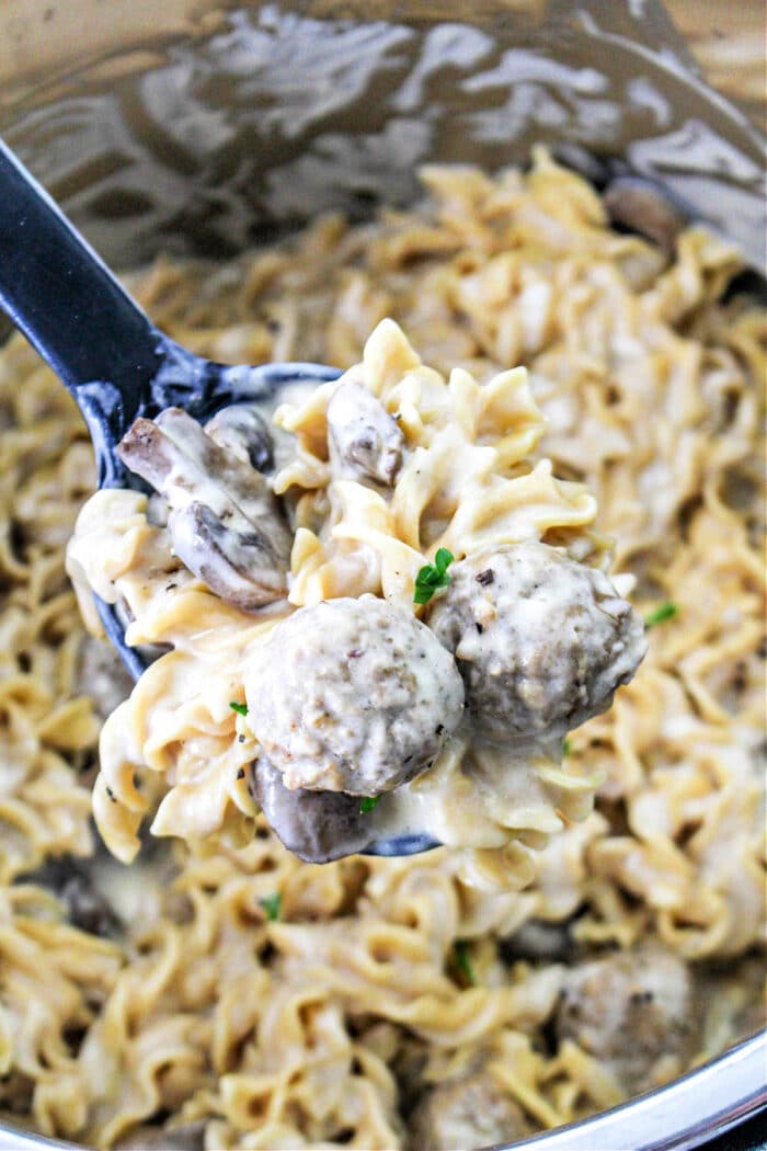 Meatball Stroganoff