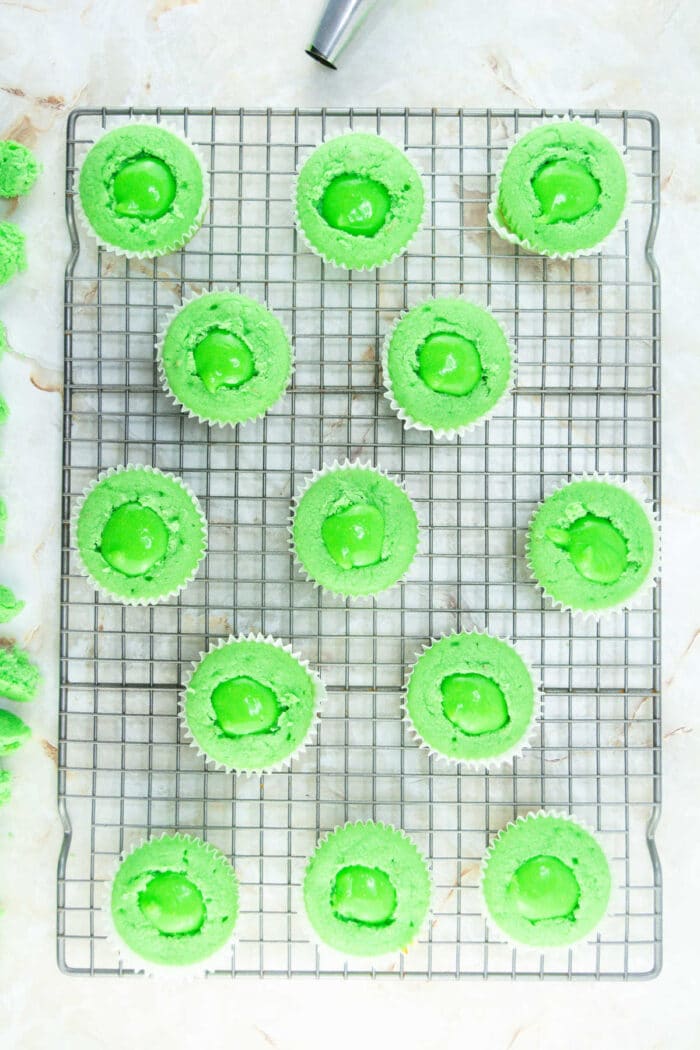 Slime Cupcakes