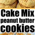 cake mix peanut butter cookies