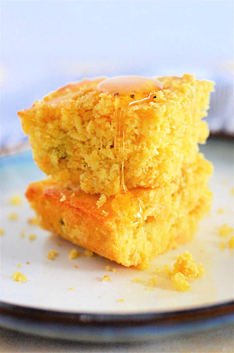 Dairy Free Cornbread No Egg for Cornbread Muffins or 8x8 Pan