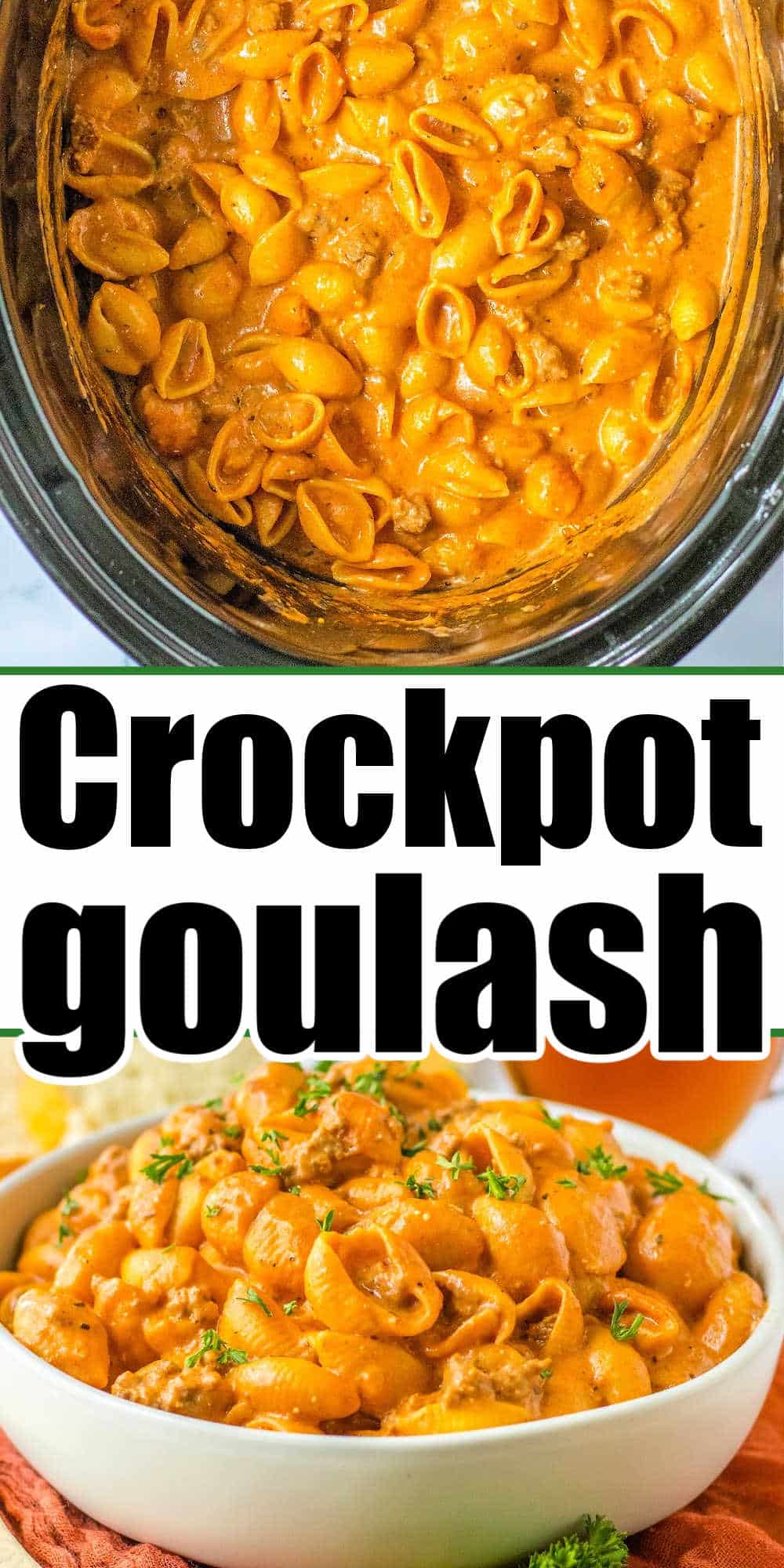 Goulash in the Crock-pot - Creamy Slow Cooker Goulash Recipe