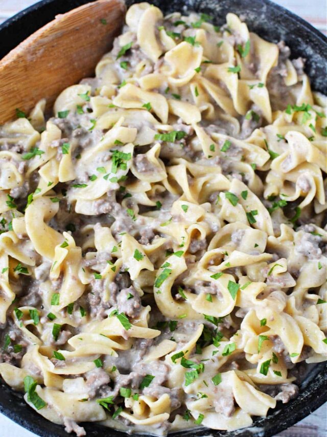 Stroganoff Without Cream of Mushroom Soup · The Typical Mom