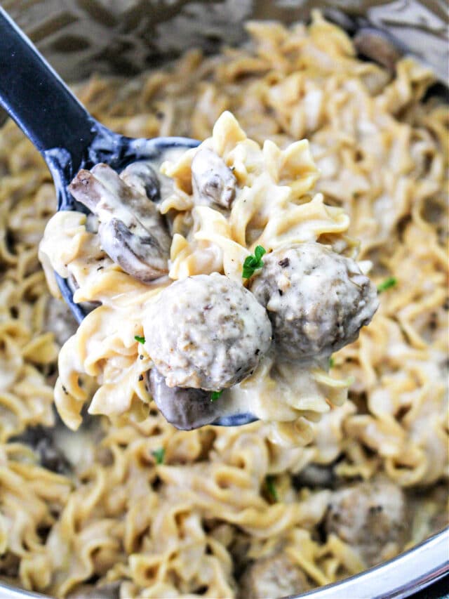 Frozen Meatball Casserole · The Typical Mom