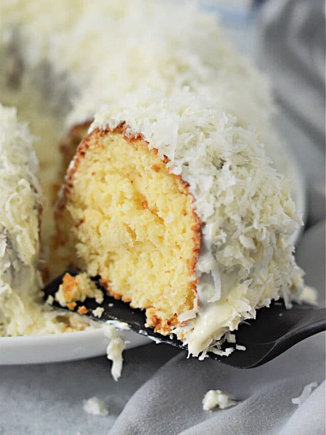 Coconut Bundt Cake · The Typical Mom