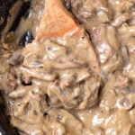 dairy free stroganoff coconut milk