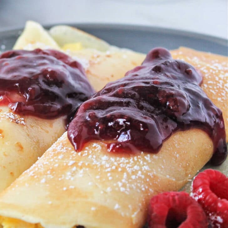 Leftover Ham and Cheese Crepes Monte Cristo Crepes Recipe