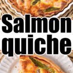 salmon quiche