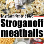 stroganoff meatballs