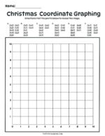 Free Coordinate Graphing Mystery Picture Worksheets PDF