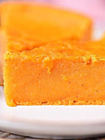 Crustless Pumpkin Pie Recipe