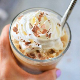 Homemade Pumpkin Spice Frappuccino