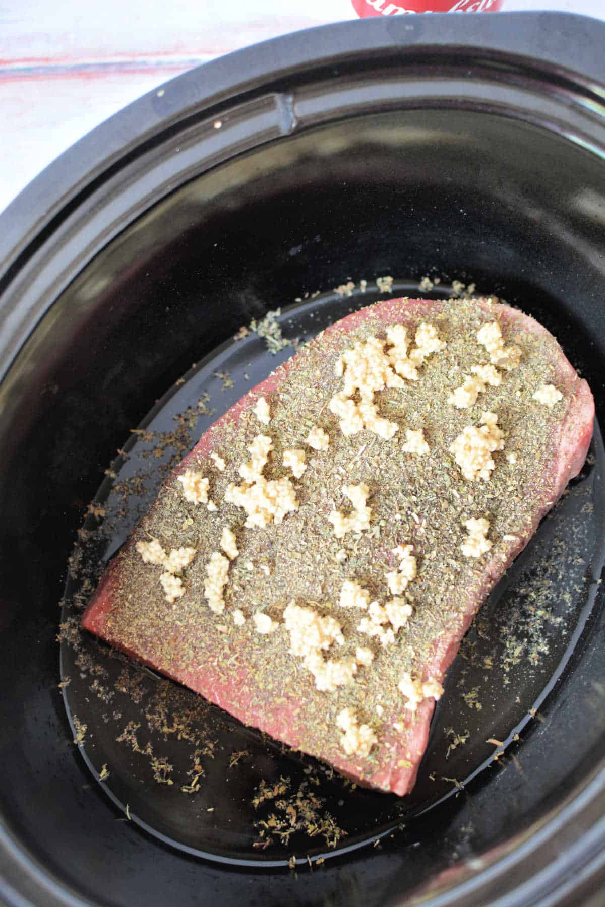 How to Cook London Broil for the Slow Cooker with Gravy