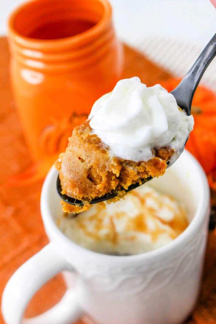 Mug Cake Pumpkin