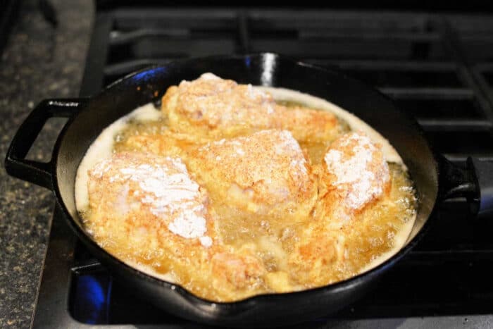 Oil Temperature Frying Chicken