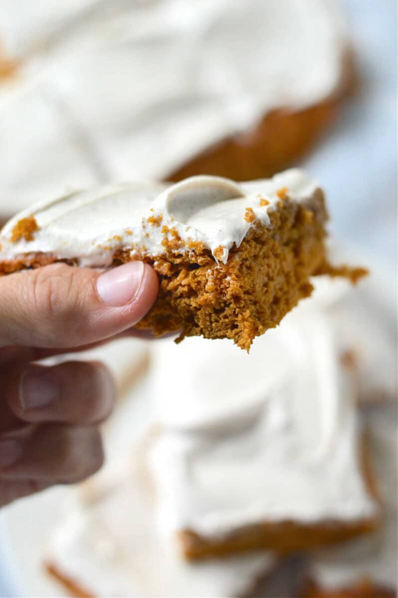 2 Ingredient Pumpkin Bars with Cake Mix Cake Mix Pumpkin Bars