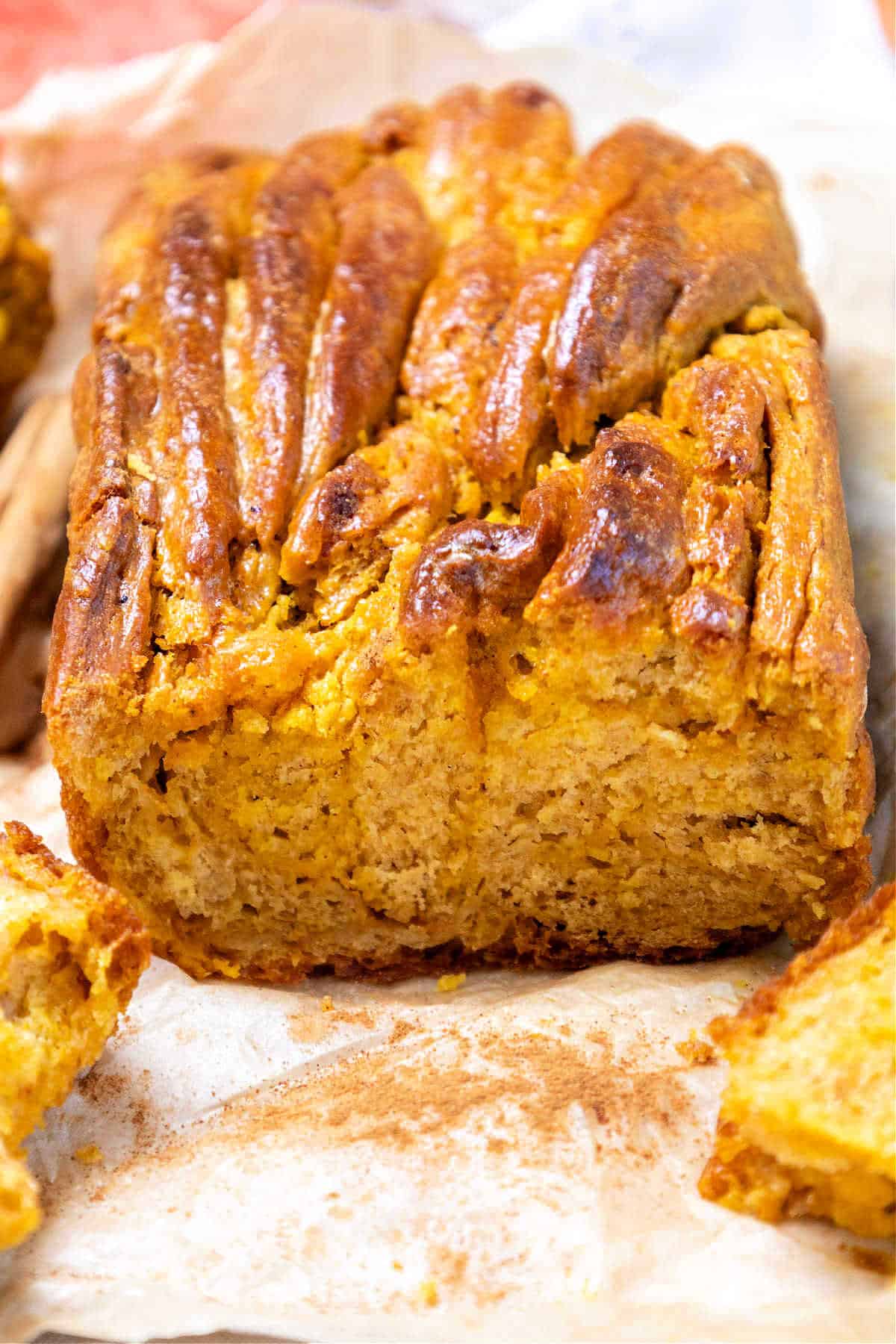 Pumpkin Yeast Bread Braided Bread with Buttermilk